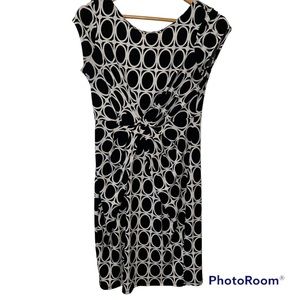 Liz Claiborne Black and White Dress Size Small